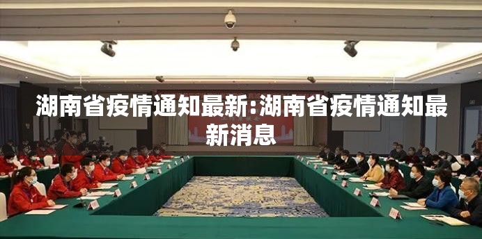 湖南省疫情通知最新:湖南省疫情通知最新消息