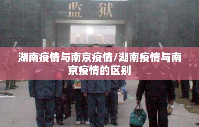 湖南疫情与南京疫情/湖南疫情与南京疫情的区别