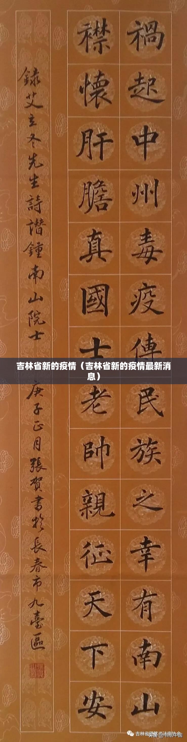 吉林省新的疫情（吉林省新的疫情最新消息）