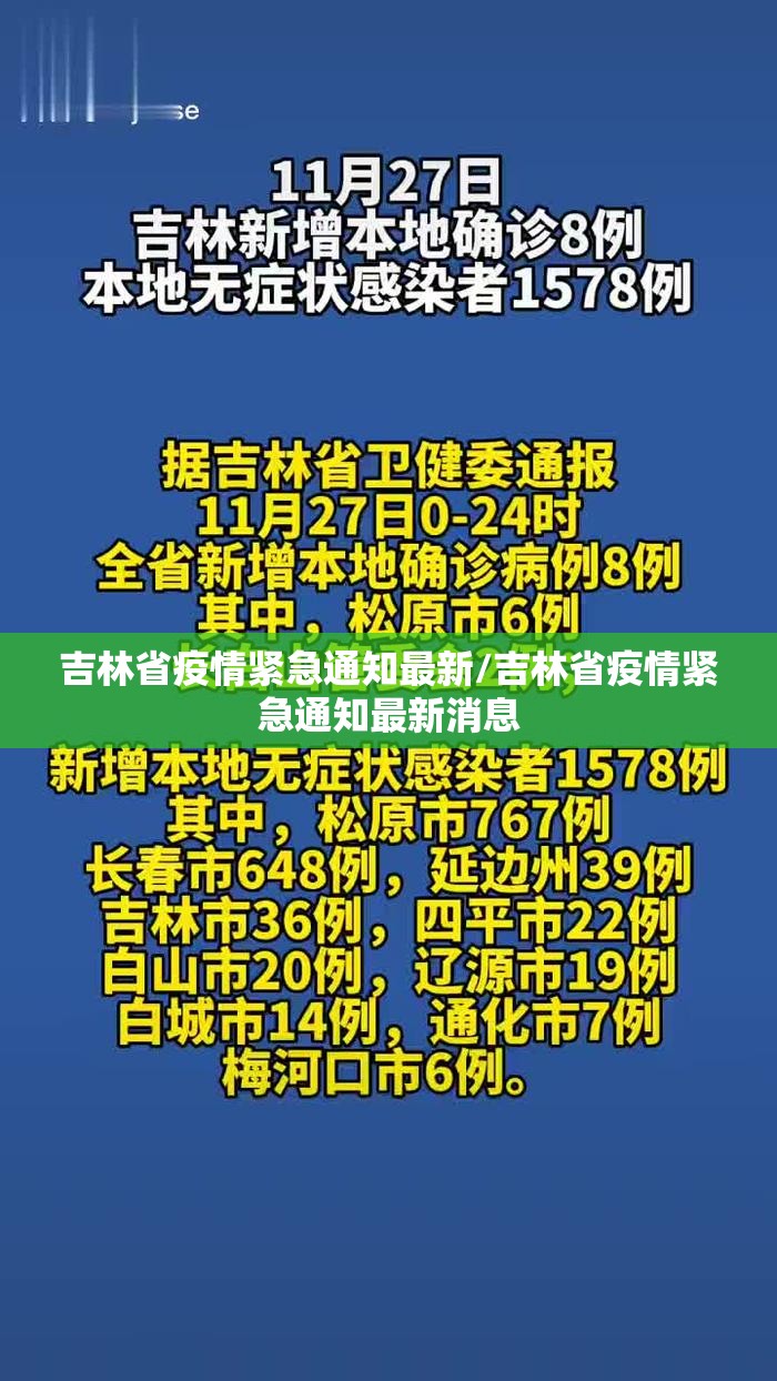 吉林省疫情紧急通知最新/吉林省疫情紧急通知最新消息