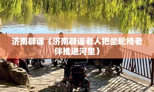 济南辟谣（济南辟谣老人把坐轮椅老伴推进河里）