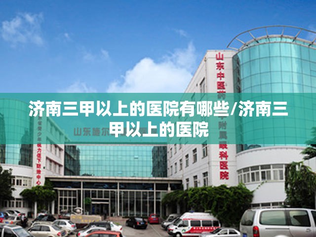 济南三甲以上的医院有哪些/济南三甲以上的医院