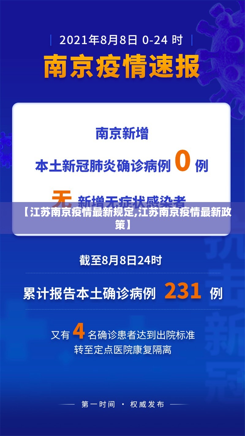 【江苏南京疫情最新规定,江苏南京疫情最新政策】