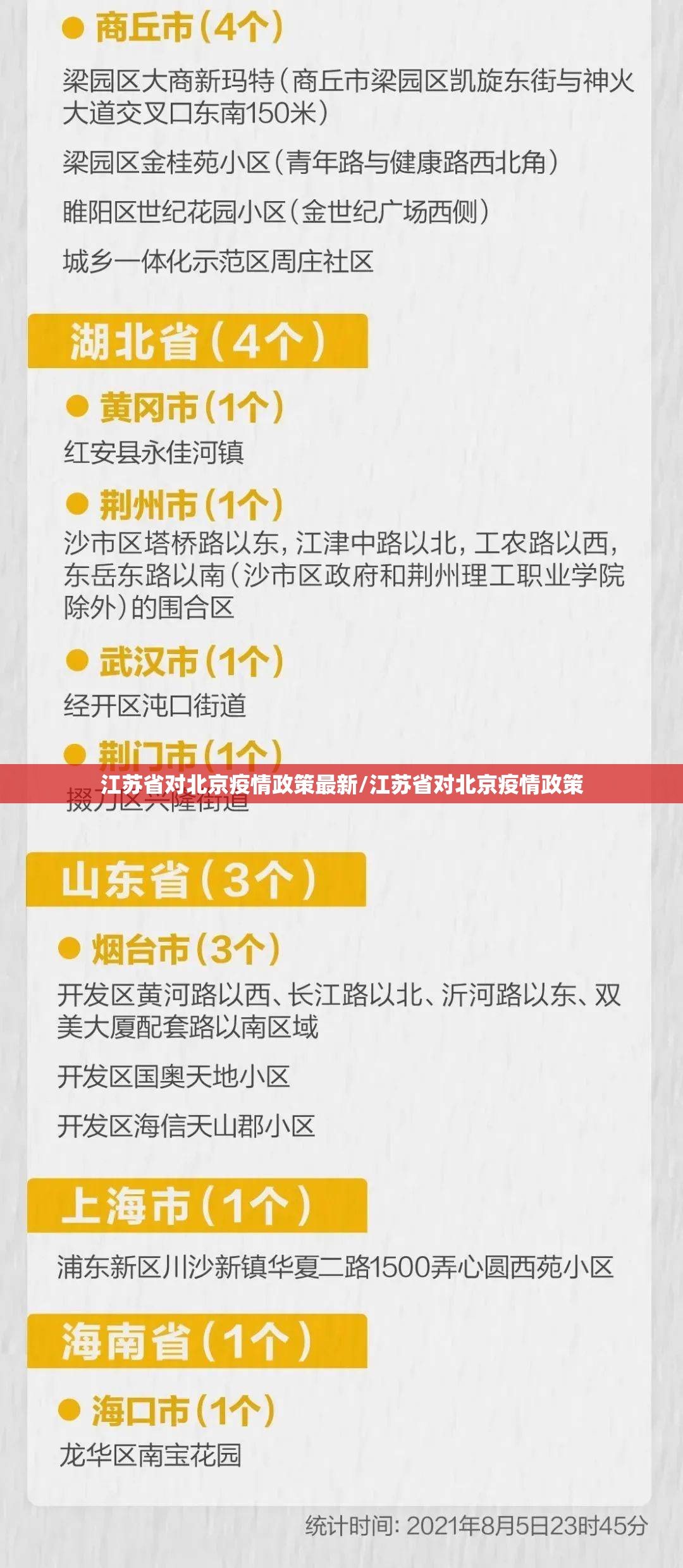 江苏省对北京疫情政策最新/江苏省对北京疫情政策