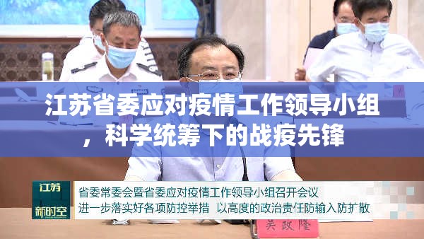 江苏省委应对疫情工作领导小组，科学统筹下的战疫先锋