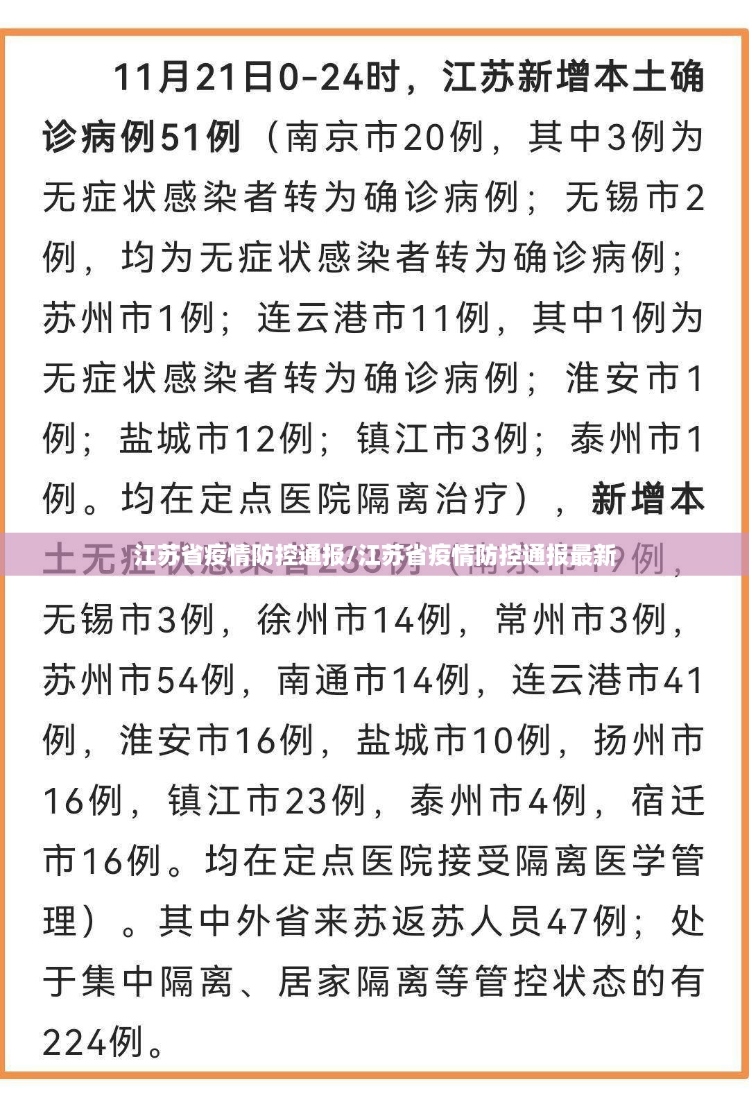 江苏省疫情防控通报/江苏省疫情防控通报最新