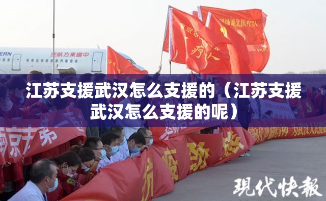 江苏支援武汉怎么支援的（江苏支援武汉怎么支援的呢）