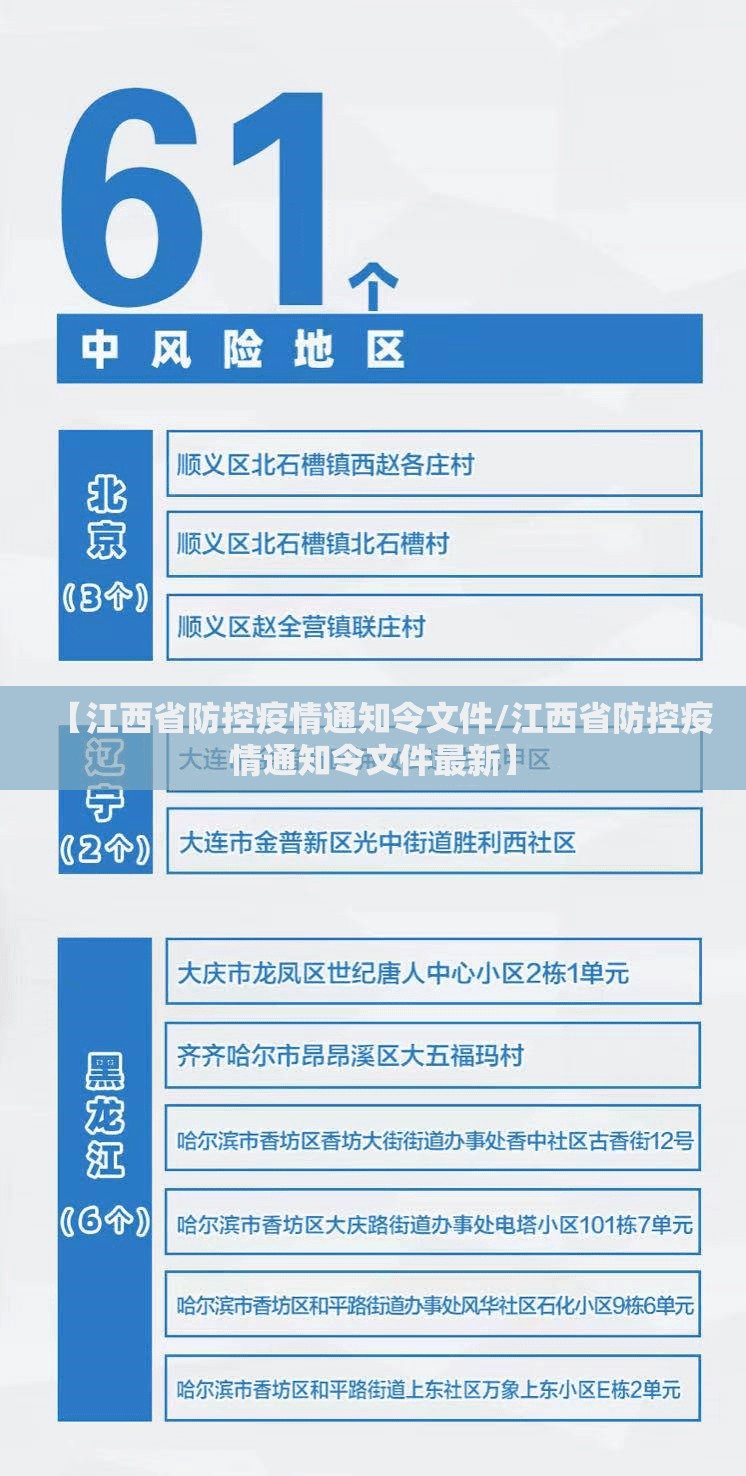 【江西省防控疫情通知令文件/江西省防控疫情通知令文件最新】