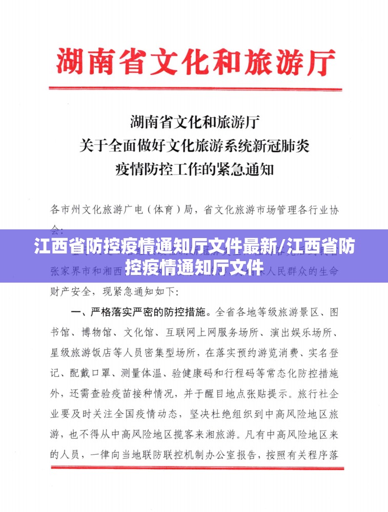 江西省防控疫情通知厅文件最新/江西省防控疫情通知厅文件