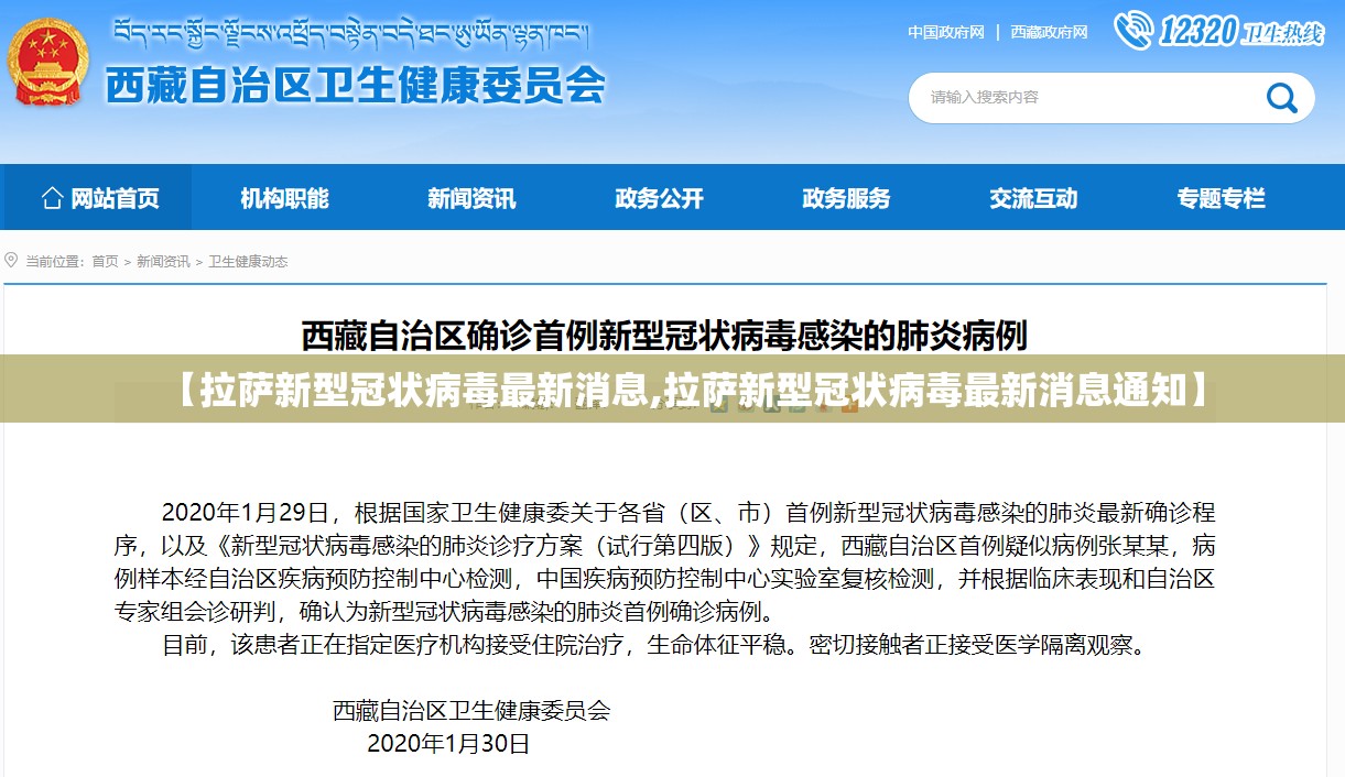 【拉萨新型冠状病毒最新消息,拉萨新型冠状病毒最新消息通知】