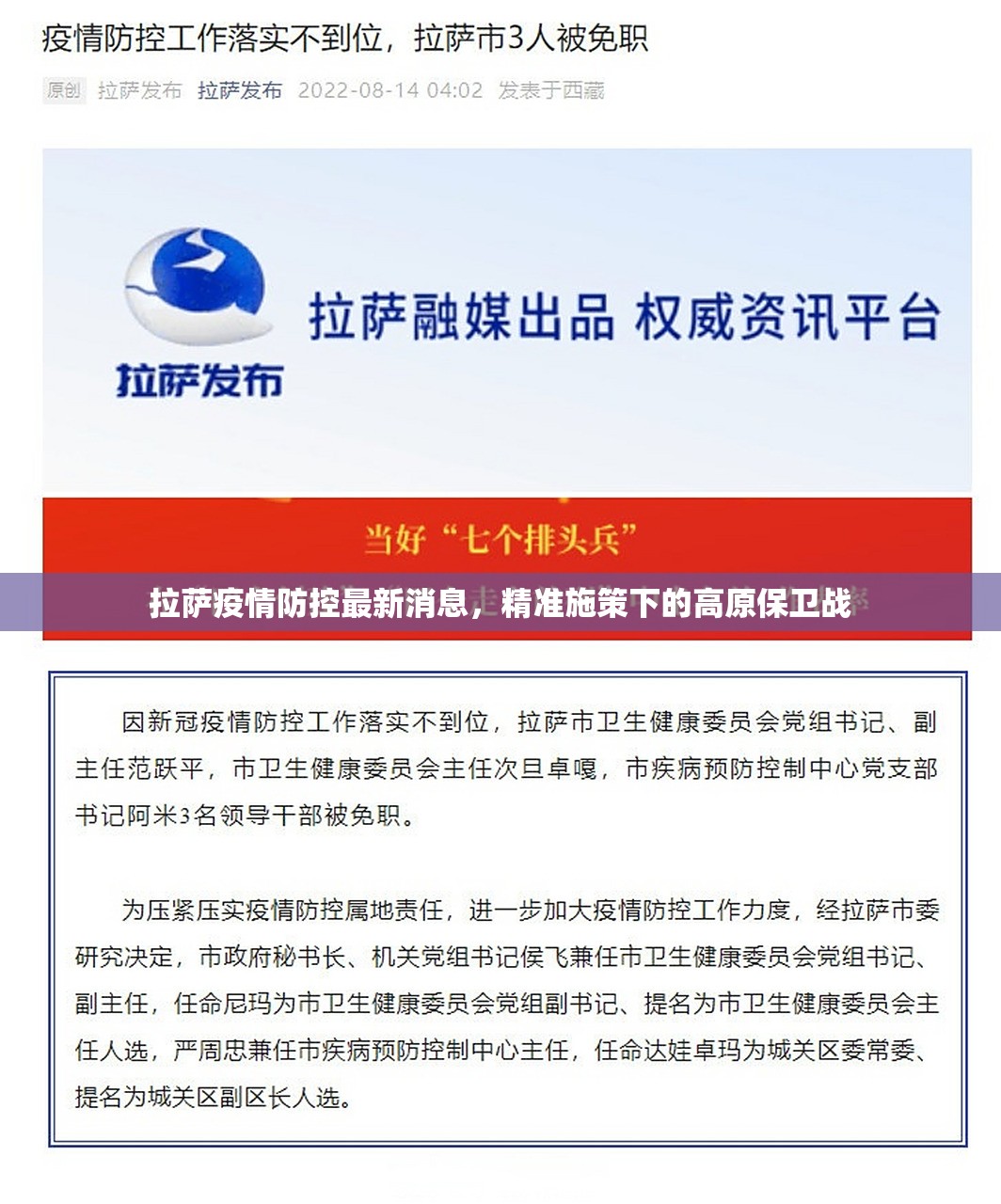 拉萨疫情防控最新消息，精准施策下的高原保卫战