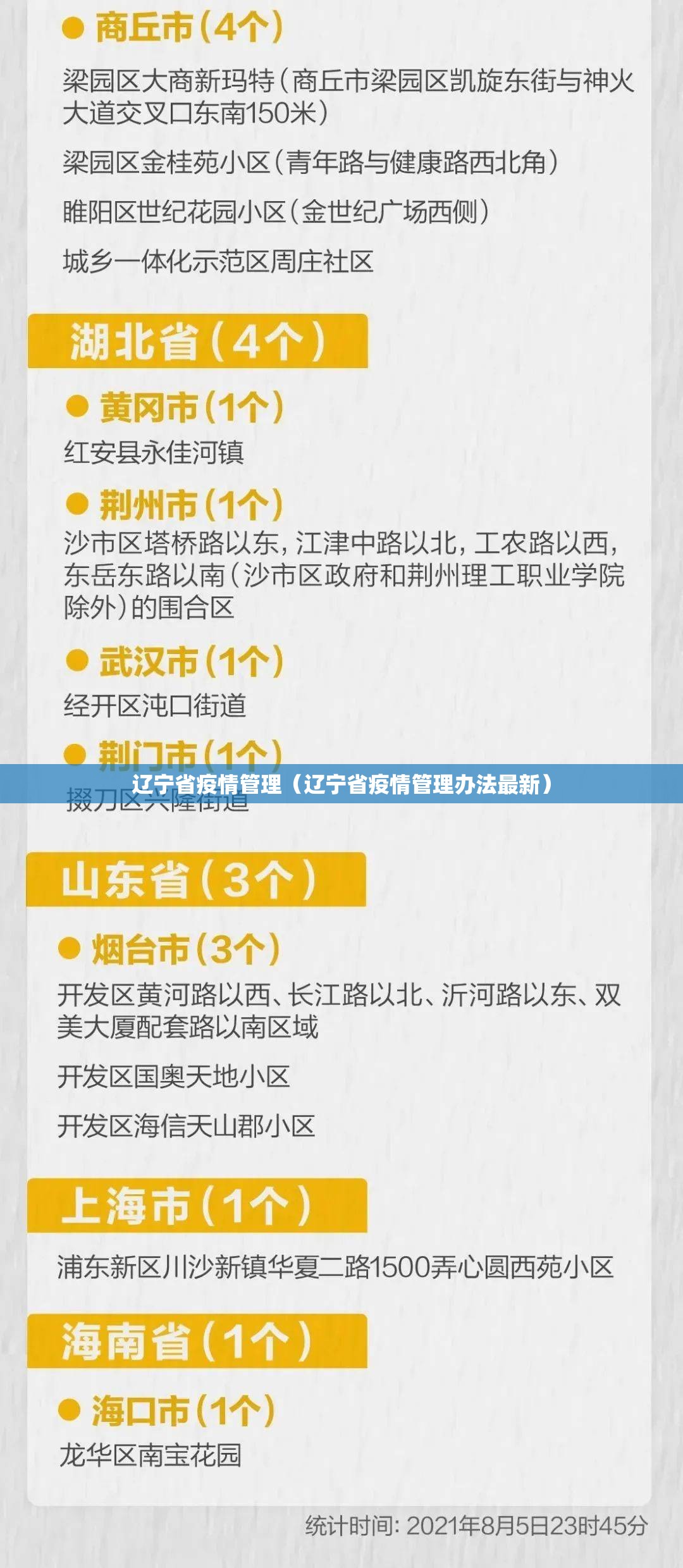 辽宁省疫情管理（辽宁省疫情管理办法最新）