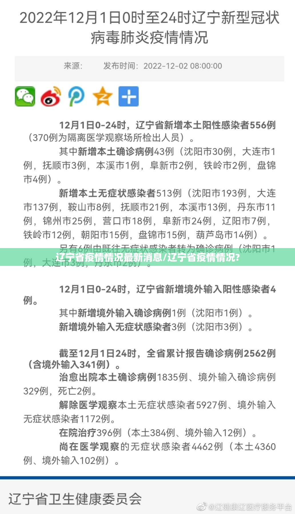 辽宁省疫情情况最新消息/辽宁省疫情情况?