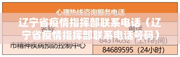 辽宁省疫情指挥部联系电话（辽宁省疫情指挥部联系电话号码）