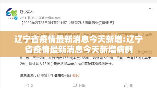 辽宁省疫情最新消息今天新增:辽宁省疫情最新消息今天新增病例
