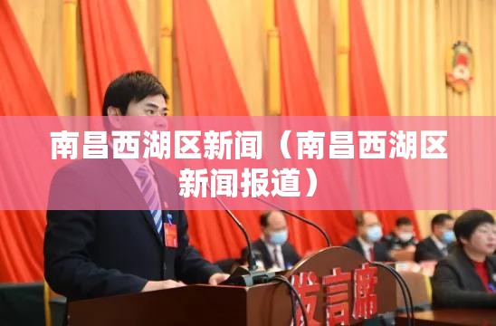 南昌西湖区新闻（南昌西湖区新闻报道）