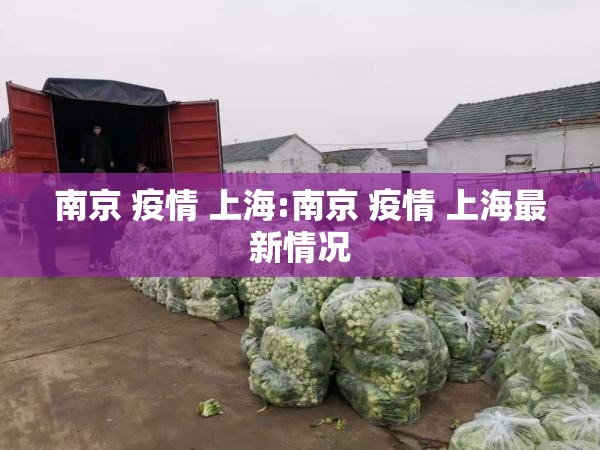 南京 疫情 上海:南京 疫情 上海最新情况
