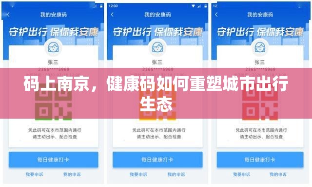 码上南京，健康码如何重塑城市出行生态