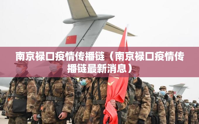 南京禄口疫情传播链（南京禄口疫情传播链最新消息）