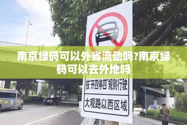 南京绿码可以外省流动吗?南京绿码可以去外地吗