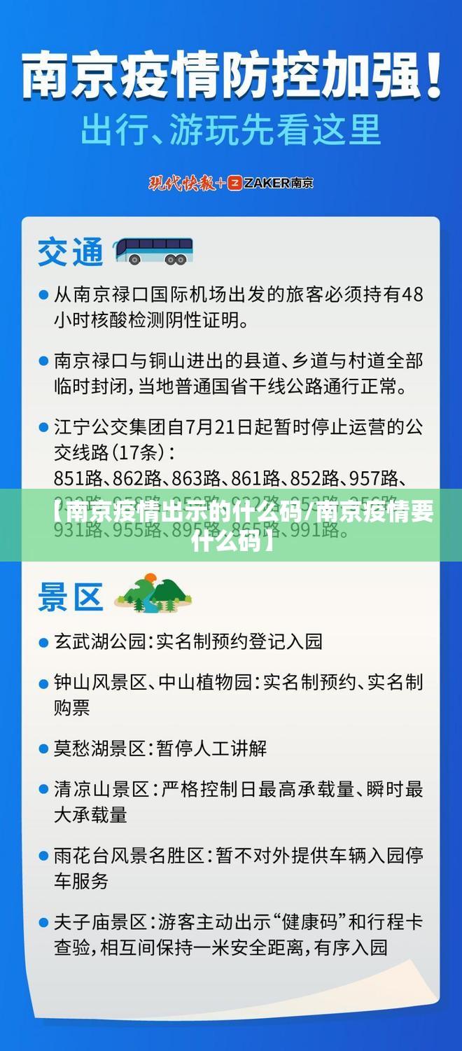 【南京疫情出示的什么码/南京疫情要什么码】