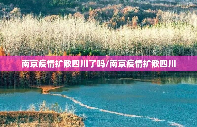 南京疫情扩散四川了吗/南京疫情扩散四川