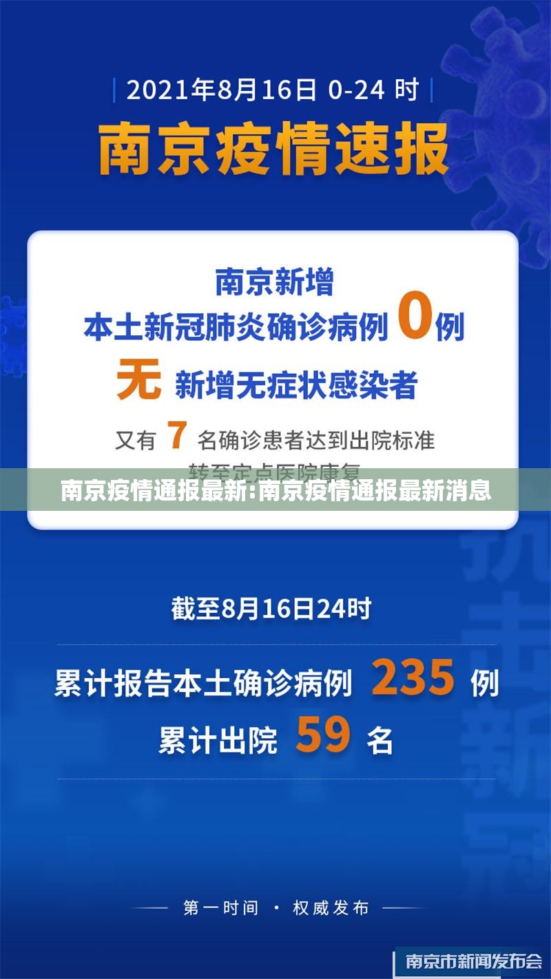 南京疫情通报最新:南京疫情通报最新消息