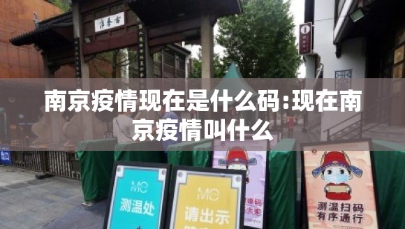 南京疫情现在是什么码:现在南京疫情叫什么