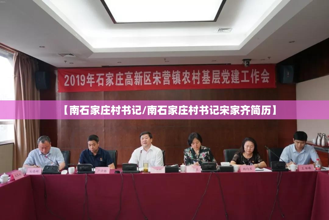 【南石家庄村书记/南石家庄村书记宋家齐简历】
