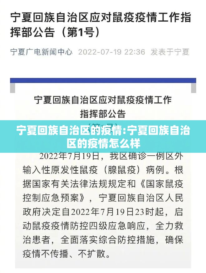 宁夏回族自治区的疫情:宁夏回族自治区的疫情怎么样