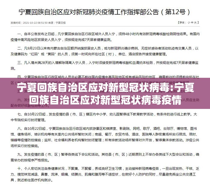 宁夏回族自治区应对新型冠状病毒:宁夏回族自治区应对新型冠状病毒疫情