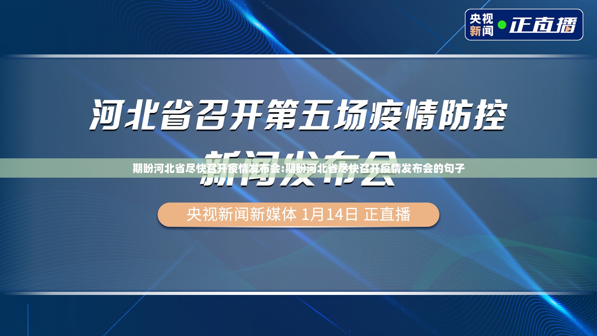 期盼河北省尽快召开疫情发布会:期盼河北省尽快召开疫情发布会的句子