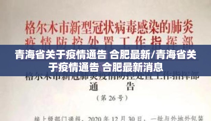 青海省关于疫情通告 合肥最新/青海省关于疫情通告 合肥最新消息