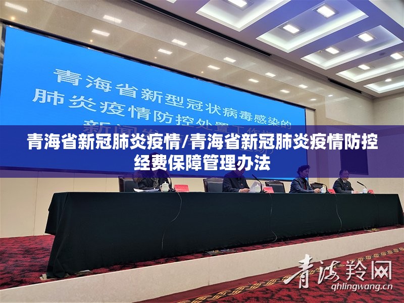 青海省新冠肺炎疫情/青海省新冠肺炎疫情防控经费保障管理办法