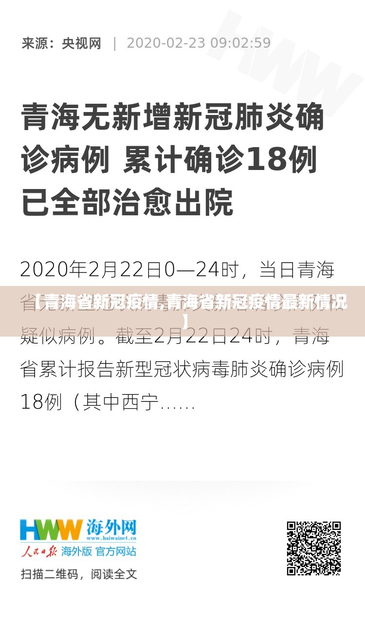 【青海省新冠疫情,青海省新冠疫情最新情况】