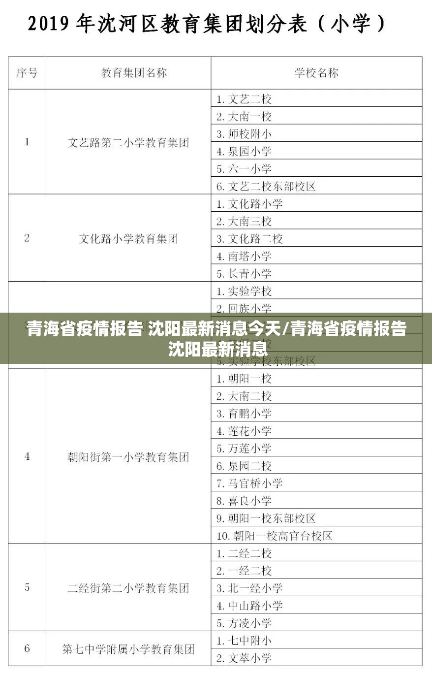 青海省疫情报告 沈阳最新消息今天/青海省疫情报告 沈阳最新消息