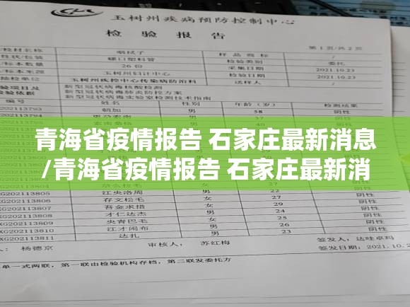 青海省疫情报告 石家庄最新消息/青海省疫情报告 石家庄最新消息今天