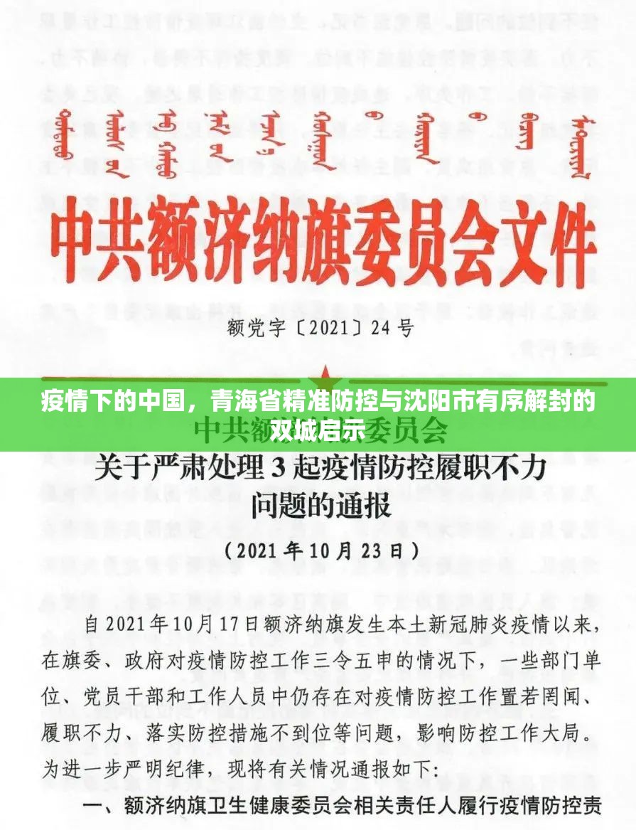 疫情下的中国，青海省精准防控与沈阳市有序解封的双城启示