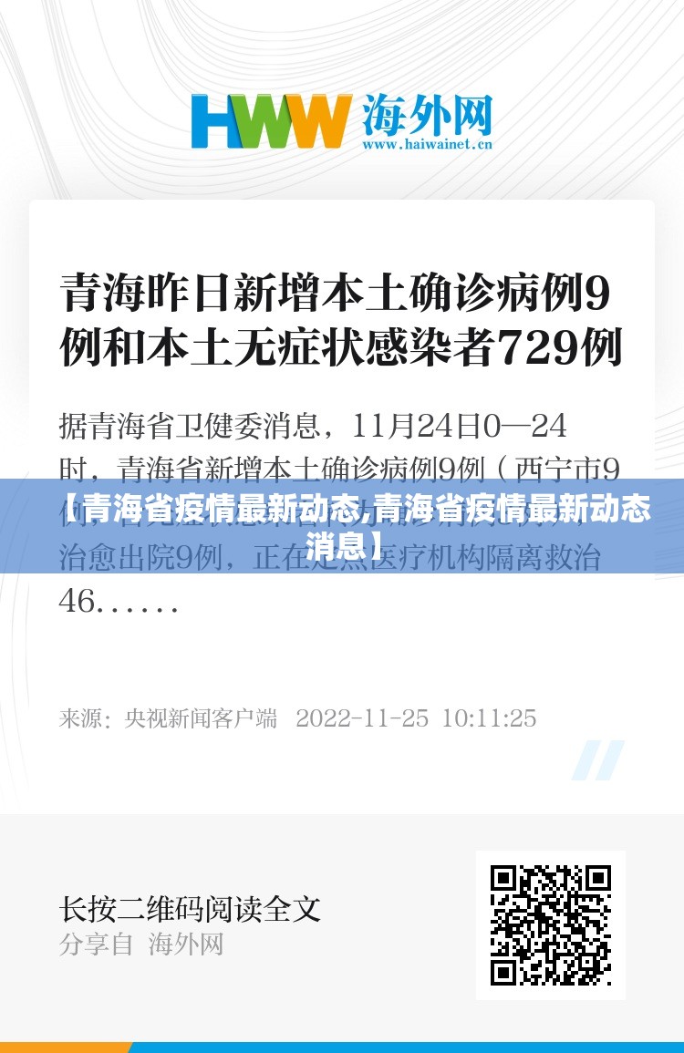 【青海省疫情最新动态,青海省疫情最新动态消息】