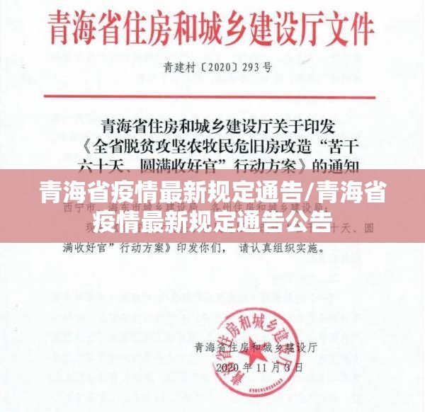 青海省疫情最新规定通告/青海省疫情最新规定通告公告