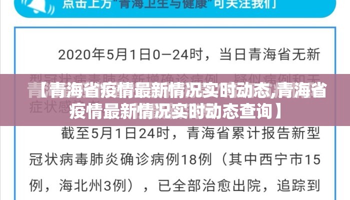 【青海省疫情最新情况实时动态,青海省疫情最新情况实时动态查询】