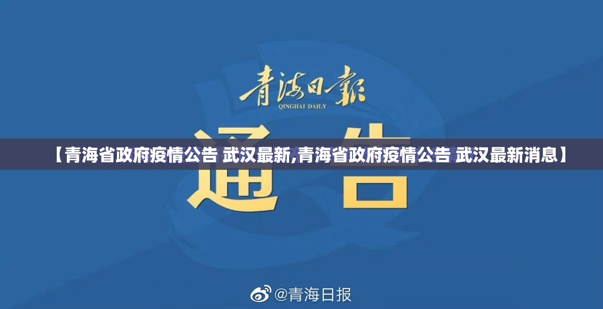 【青海省政府疫情公告 武汉最新,青海省政府疫情公告 武汉最新消息】