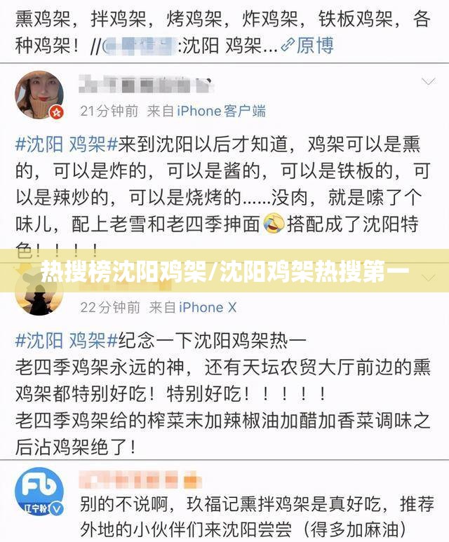 热搜榜沈阳鸡架/沈阳鸡架热搜第一