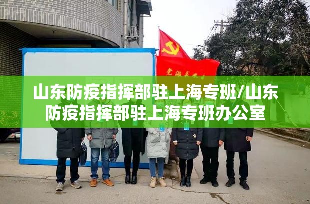 山东防疫指挥部驻上海专班/山东防疫指挥部驻上海专班办公室