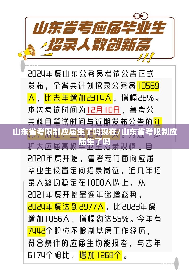 山东省考限制应届生了吗现在/山东省考限制应届生了吗