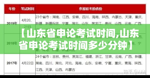 【山东省申论考试时间,山东省申论考试时间多少分钟】
