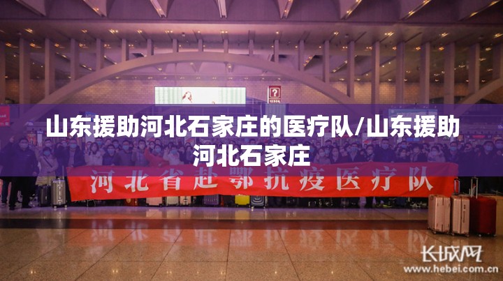 山东援助河北石家庄的医疗队/山东援助河北石家庄