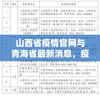 山西省疫情官网与青海省最新消息，疫情常态化下的信息透明与区域协作