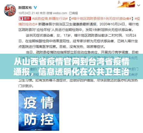从山西省疫情官网到台湾省疫情通报，信息透明化在公共卫生治理中的关键作用