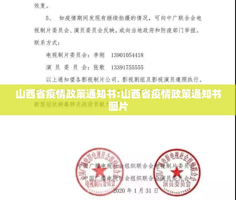 山西省疫情政策通知书:山西省疫情政策通知书图片